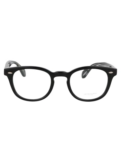 Oliver Peoples Black Acetate Optical Glasses