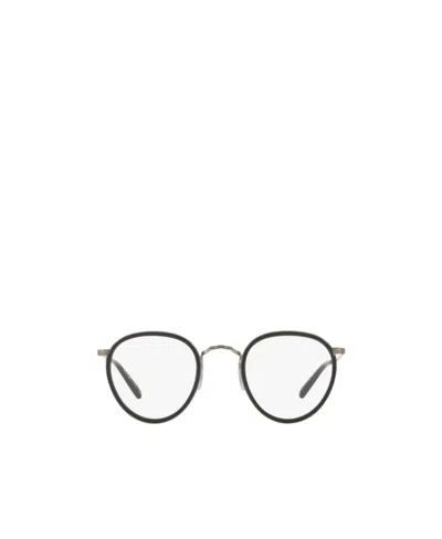 Oliver Peoples Black Logo Flat Mirror In White