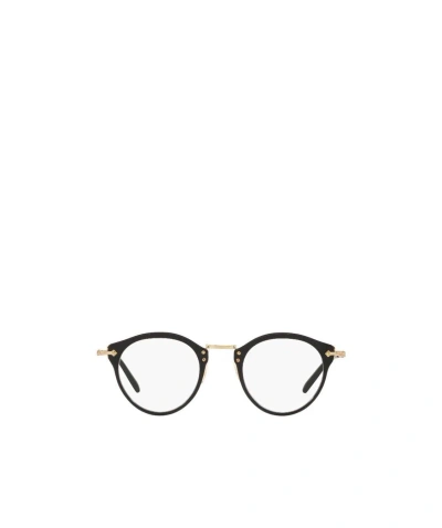 Oliver Peoples Black Logo Flat Mirror In White