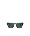Oliver Peoples Black Logo Sunglasses In Multi