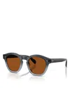 Oliver Peoples Boudreau L. A Square Sunglasses, 48mm In Brown