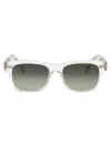Oliver Peoples Womens Grey Ov5522su Oliver Sixties Sun Polarised Pillow-frame Acetate Sunglasses In White