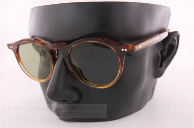 Pre-owned Oliver Peoples Brand  Sunglasses Op-13 Sun 5504/su 175452 Dark Amber/green