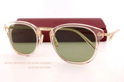 Pre-owned Oliver Peoples Brand  Sunglasses Op-506 Sun Ov 5350s 109452 Buff/green