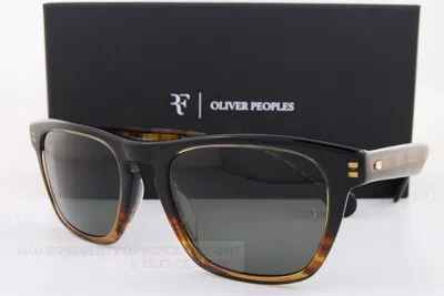 Pre-owned Oliver Peoples Brand  Sunglasses R-3 Ov 5555/su 13929a Cortado/g-15 Polarized