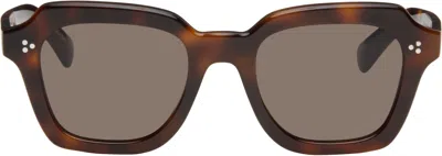 Oliver Peoples Brown Kienna Sunglasses In 100773 Mahogany
