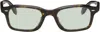 Oliver Peoples Brown N.08 Sunglasses In Black