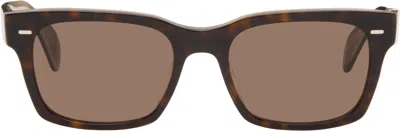 Oliver Peoples Ryce Square-frame Sunglasses In Brown
