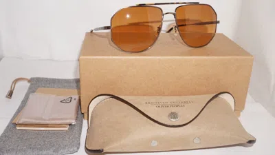 Pre-owned Oliver Peoples Brunello Cucinelli Moraldo Ov1317st 528478 59 16 145 In Cognac Gradient