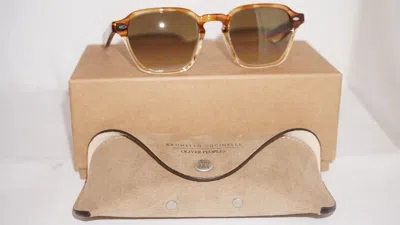 Pre-owned Oliver Peoples Brunello Cucinelli Sunglasse Griffo Ov5499su 167485 52 21 145 In Green