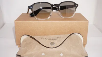 Pre-owned Oliver Peoples Brunello Cucinelli Sunglasse Griffo Ov5499su 175132 52 21 145 In Shale Gradient