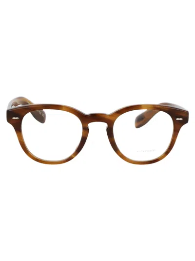 Oliver Peoples Cary Grant Round Glasses In 1011