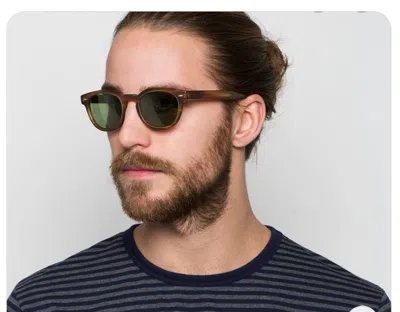 Pre-owned Oliver Peoples Cary Grant Sun 48mm Sable Tortoise Msrp$542 Chris Hemsworth's Fav In Gray