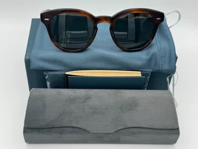 Pre-owned Oliver Peoples Cary Grant Sun Ov5413su 1679p1 Grant Tortoise / G-15 Polarized In Gray