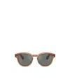 Oliver Peoples Cary Grant Sun Round-frame Sunglasses In Brown