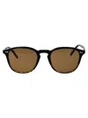 Oliver Peoples Ov5004su Riley Sun Acetate Round Sunglasses In Black