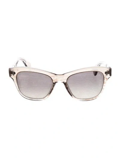 Pre-owned Oliver Peoples Cat-eye Gradient Sunglasses