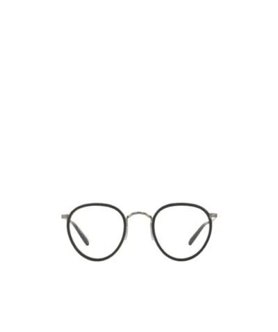 Oliver Peoples Circular Flat Mirror In Gray