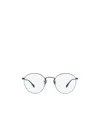 Oliver Peoples Circular Flat Mirror In White