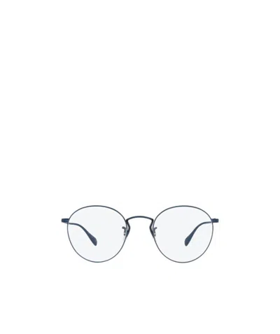 Oliver Peoples Circular Flat Mirror In White