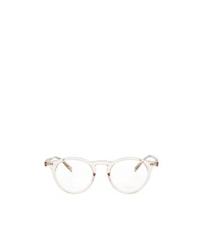 Oliver Peoples Circular Flat Mirror In White