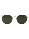 Oliver Peoples Coleridge Clip Sunglasses In Black