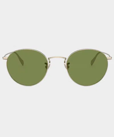 Oliver Peoples Coleridge Sunglasses In Green