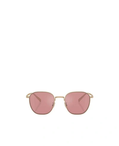 Oliver Peoples Color-rimmed Sunglasses In Pink