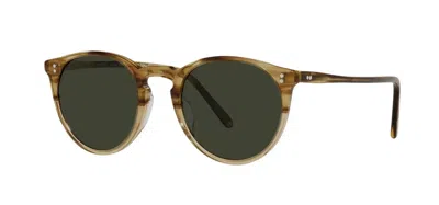 Pre-owned Oliver Peoples Davri Ov 5510su Black/carbon Grey (1731/r5) Sunglasses In Gray