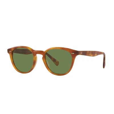 Oliver Peoples Womens Brown Ov5454su Desmon Sun Round-frame Tortoiseshell Acetate Sunglasses