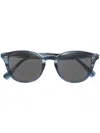 Oliver Peoples Desmon Square-frame Sunglasses In Blue