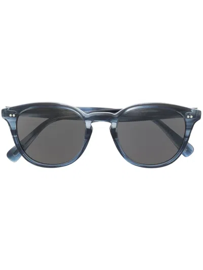 Oliver Peoples Desmon Square-frame Sunglasses In Blue