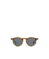 Oliver Peoples Desmon Sun Round-frame Sunglasses In Brown