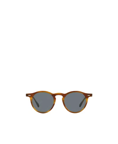Oliver Peoples Desmon Sun Round-frame Sunglasses In Gray