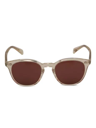 Oliver Peoples Desmon Sunglasses In Brown