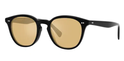 Pre-owned Oliver Peoples Desmon Unisex 50mm Black Sunglasses Ov5454su 10050f 50 In Yellow