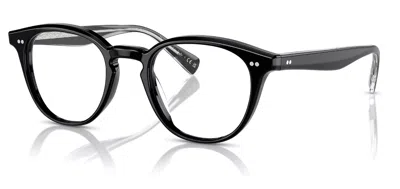 Pre-owned Oliver Peoples Desmon Women's 50mm Black Opticals Ov5454u 1492 50 In Clear