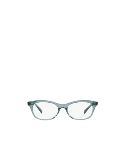 Oliver Peoples Dezerai Rectangle-frame Glasses In White