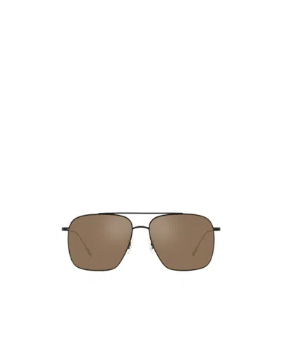 Oliver Peoples Dresner Square-frame Sunglasses In Brown