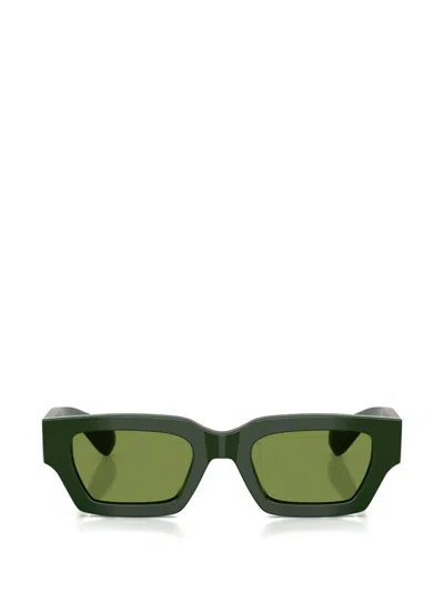 Oliver Peoples 50mm Jil Sander Edition 6 Rectangular Sunglasses In Green