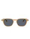 Oliver Peoples Emryn 50 Square-frame Sunglasses In Brown
