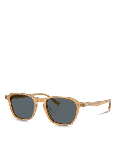 Oliver Peoples Emryn Pillow Sunglasses, 50mm In Blue