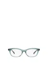 Oliver Peoples Dezerai Rectangle-frame Glasses In Blue
