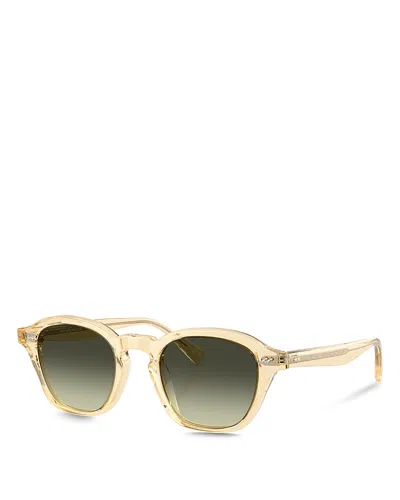 OLIVER PEOPLES EYLES SQUARE SUNGLASSES, 48MM