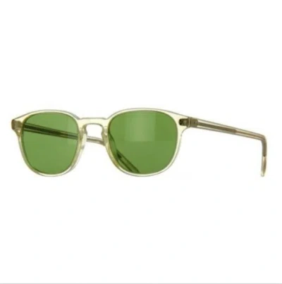 Pre-owned Oliver Peoples Fairmont 0ov5219s-109452 Buff Ov 5219 S Sunglasses In Green C
