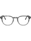 Oliver Peoples Circular Flat Mirror In グレー