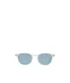 Oliver Peoples Geometrically Framed Sunglasses In Blue