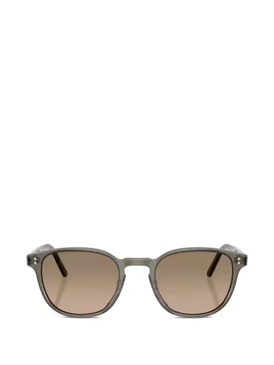 Oliver Peoples Fairmont Round-frame Sunglasses