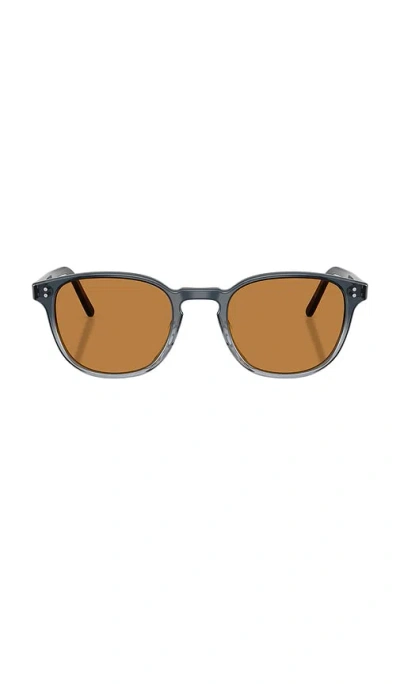 Oliver Peoples Fairmont Sun Irregular Sunglasses In Multi