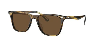 Pre-owned Oliver Peoples Finley 1993 Sun Ov 5491su Atago Tortoise/g15 (1741/p1) Sunglasses In Green